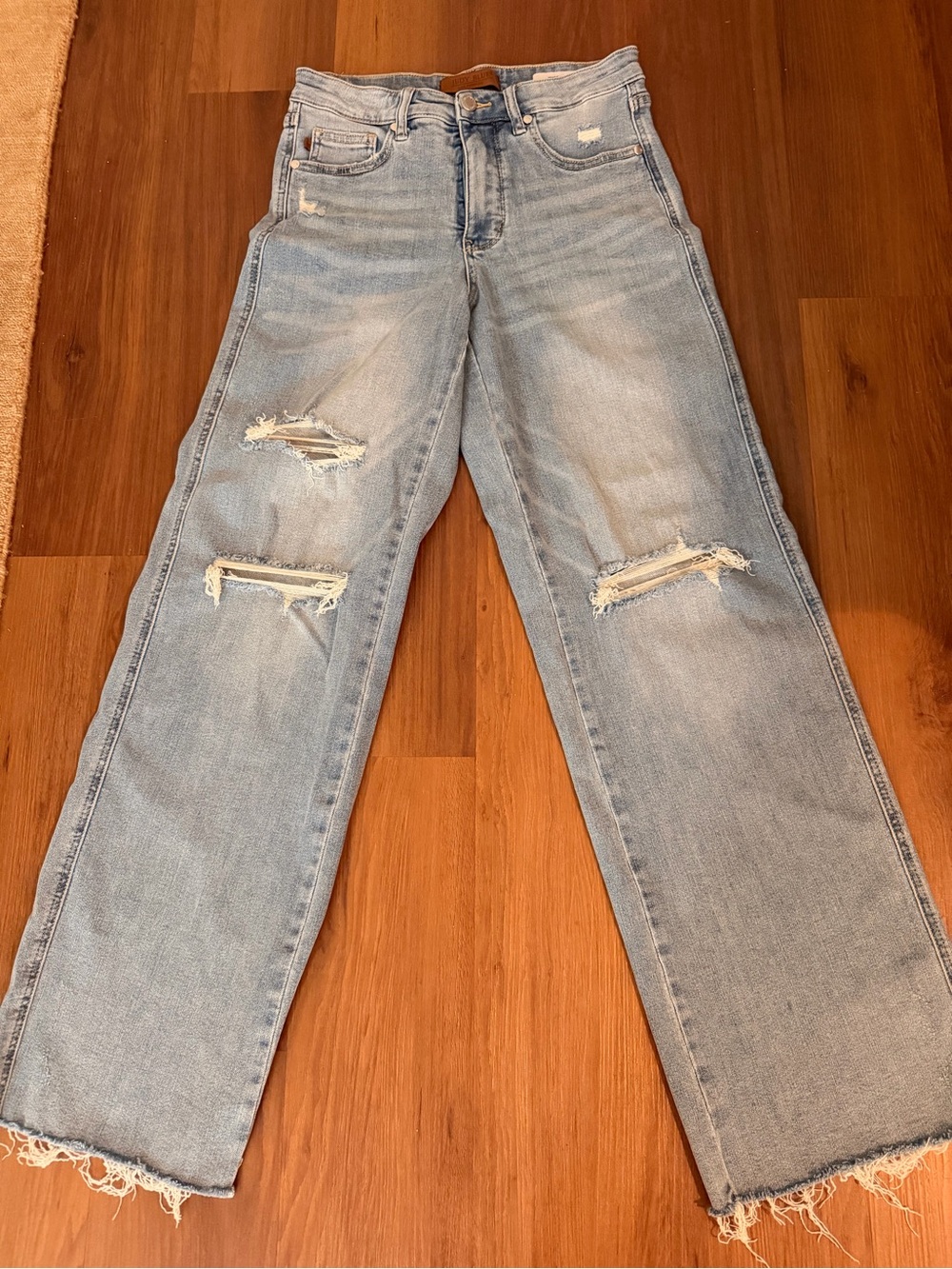 Judy Blue Light Blue Wide Leg Jeans